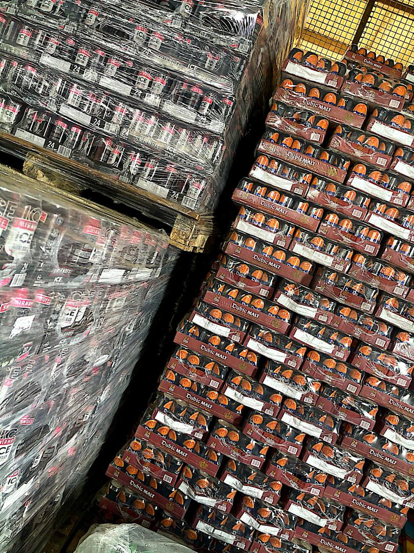Dubic Malt warehouse stock